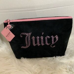 Juicy Couture large Pink Cosmetics Makeup Bag